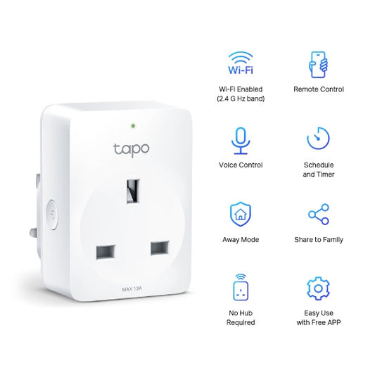 Tapo Mini Smart Wi-Fi Socket | Tapo P100 متجر نصر