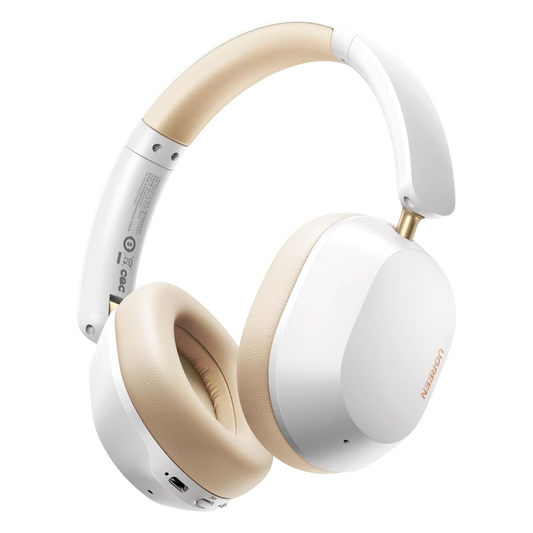 UGREEN HiTune Max5c Hybrid Active Noise-Cancelling Headphones-Multicolor / HP203 White #35758