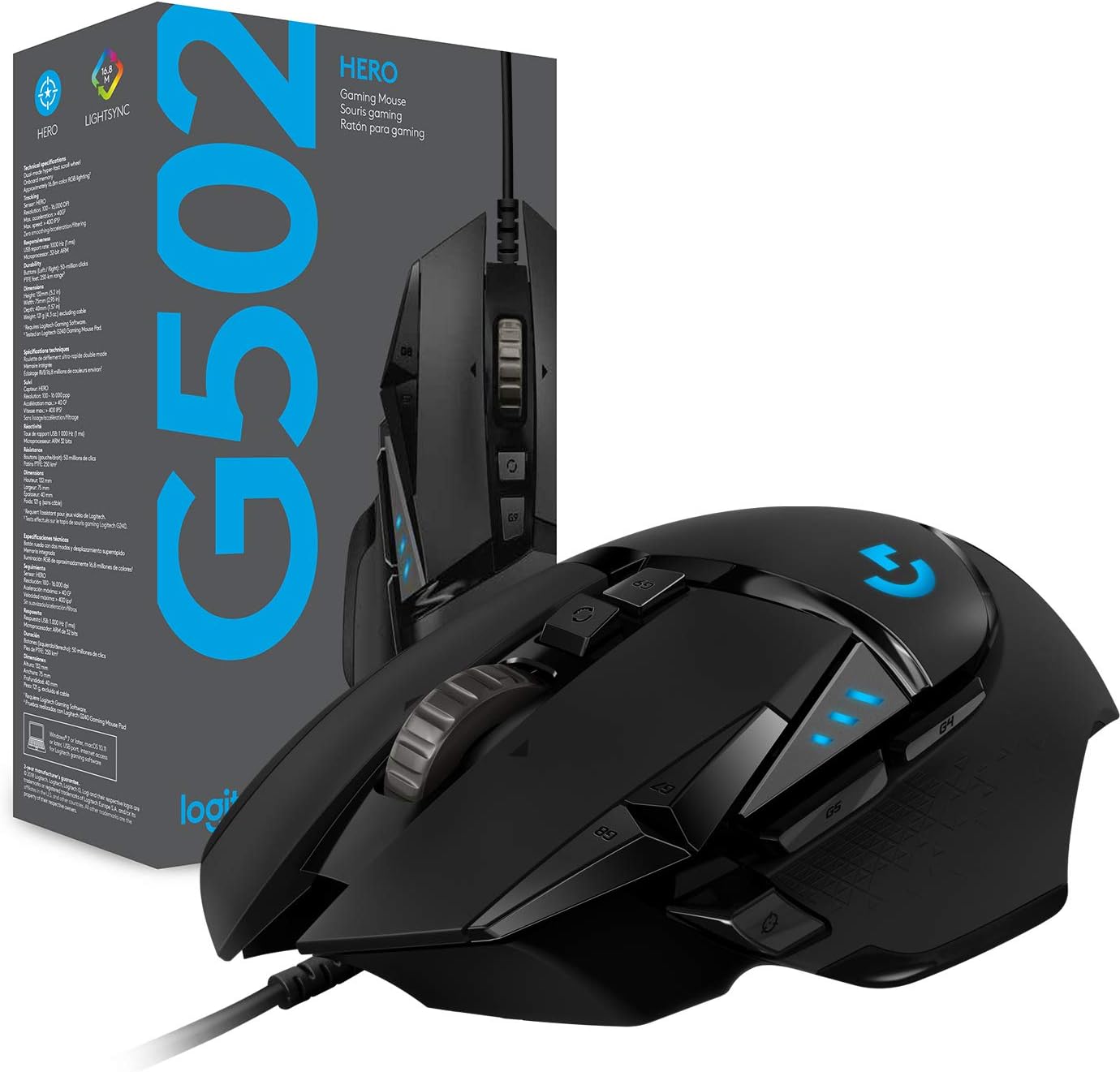Logitech G502 Gaming Mouse متجر نصر
