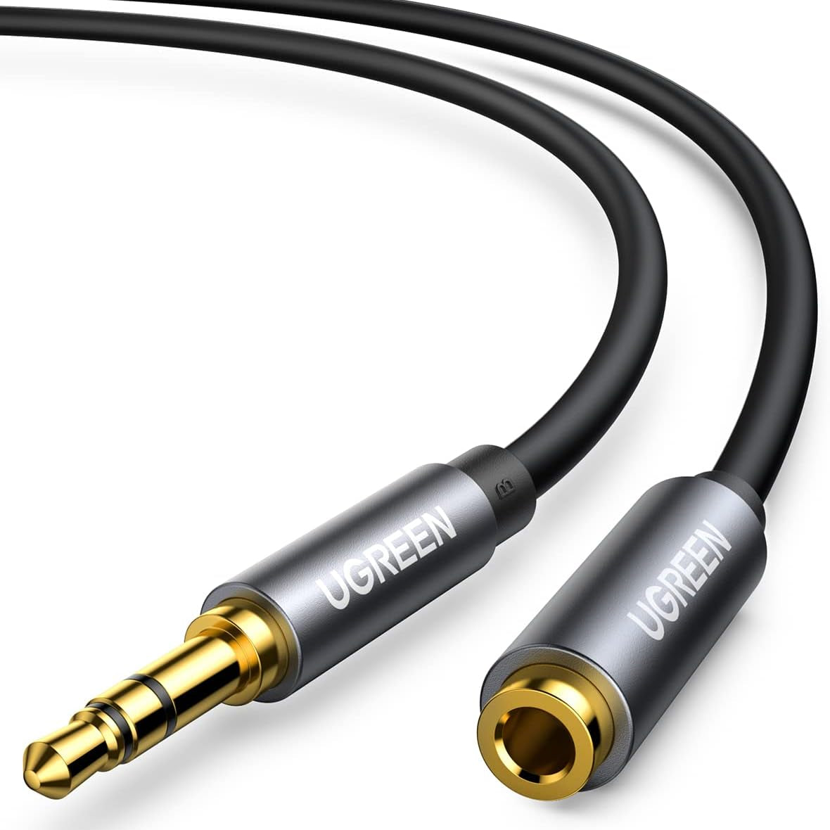 Ugreen Cable 3.5 mm Mini Jack (male) / 3.5 mm Mini Jack (female) Black / AV118 متجر نصر