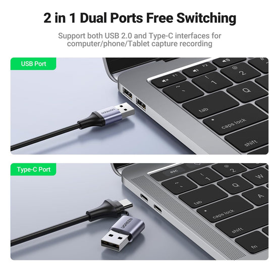 UGREEN Video Capture Card Single HDMI Input / 40189 متجر نصر