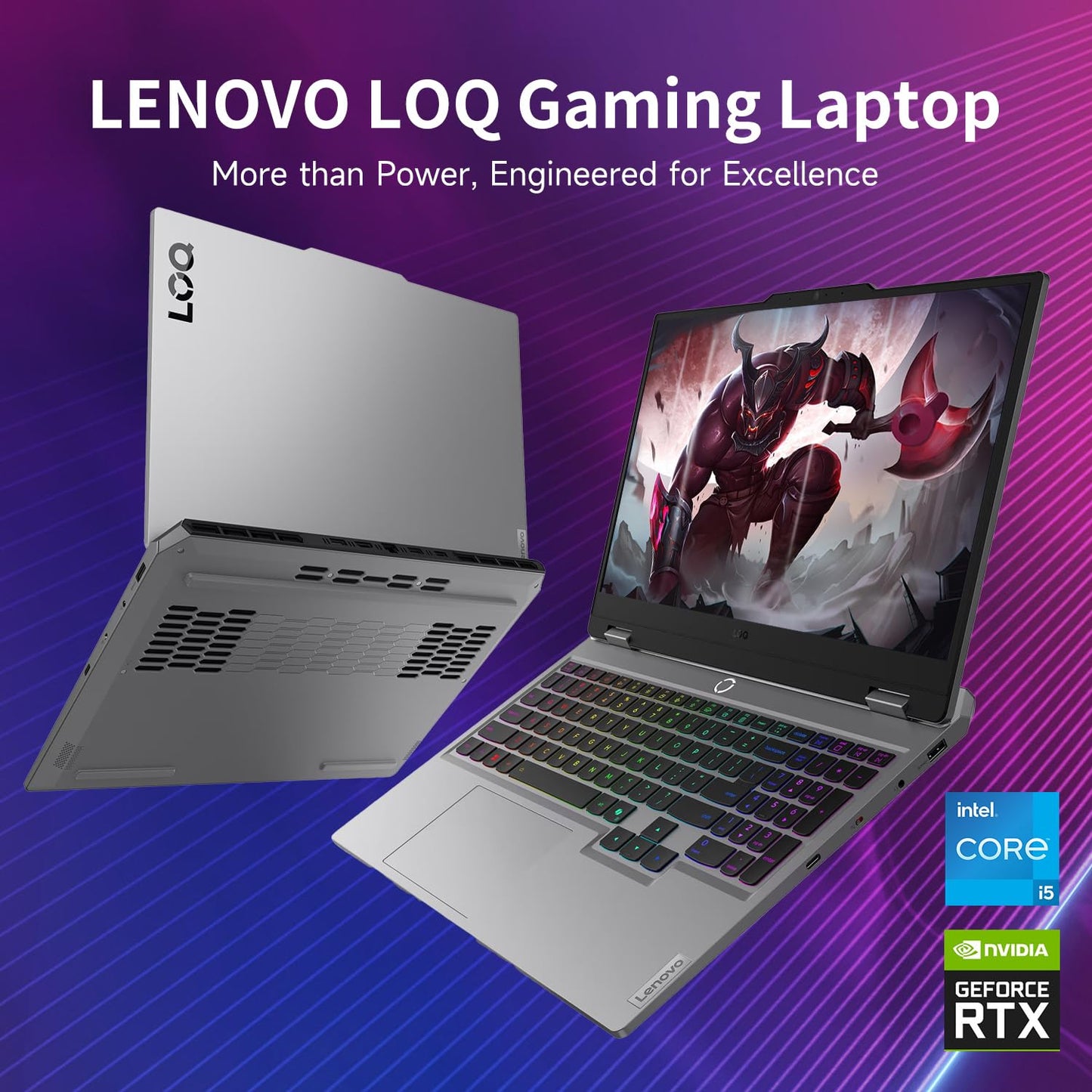 Lenovo LOQ | i7 13Gen | RTX5060 | 16GB RAM | 1TB SSD| IPS 144Hz - متجر نصر