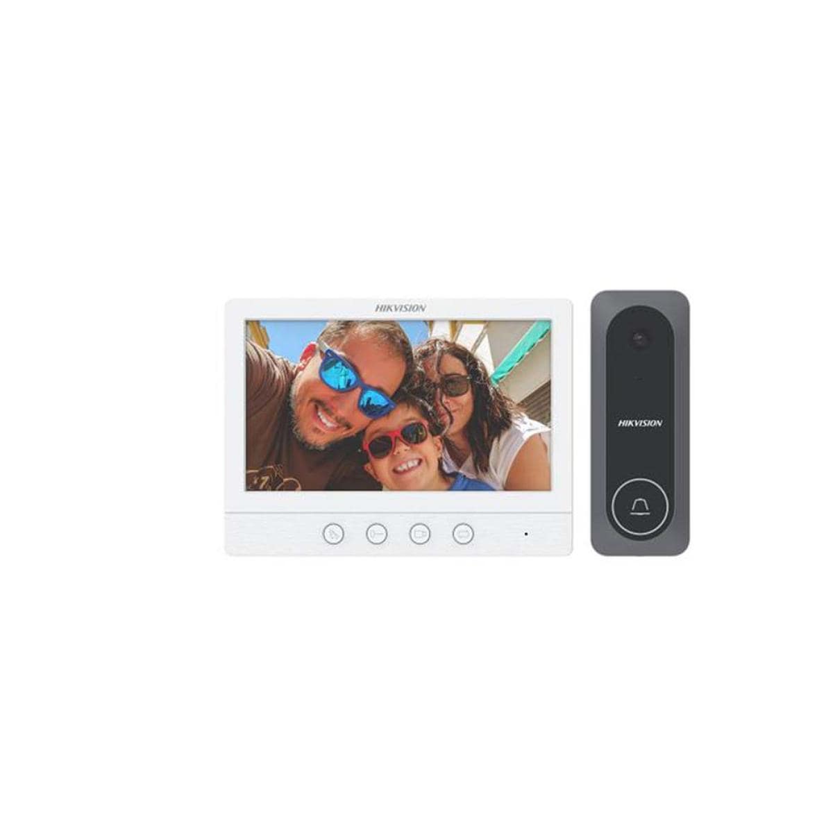 HIKVISION DS-KIS212 4-Wire HD Video Intercom Kit - متجر نصر