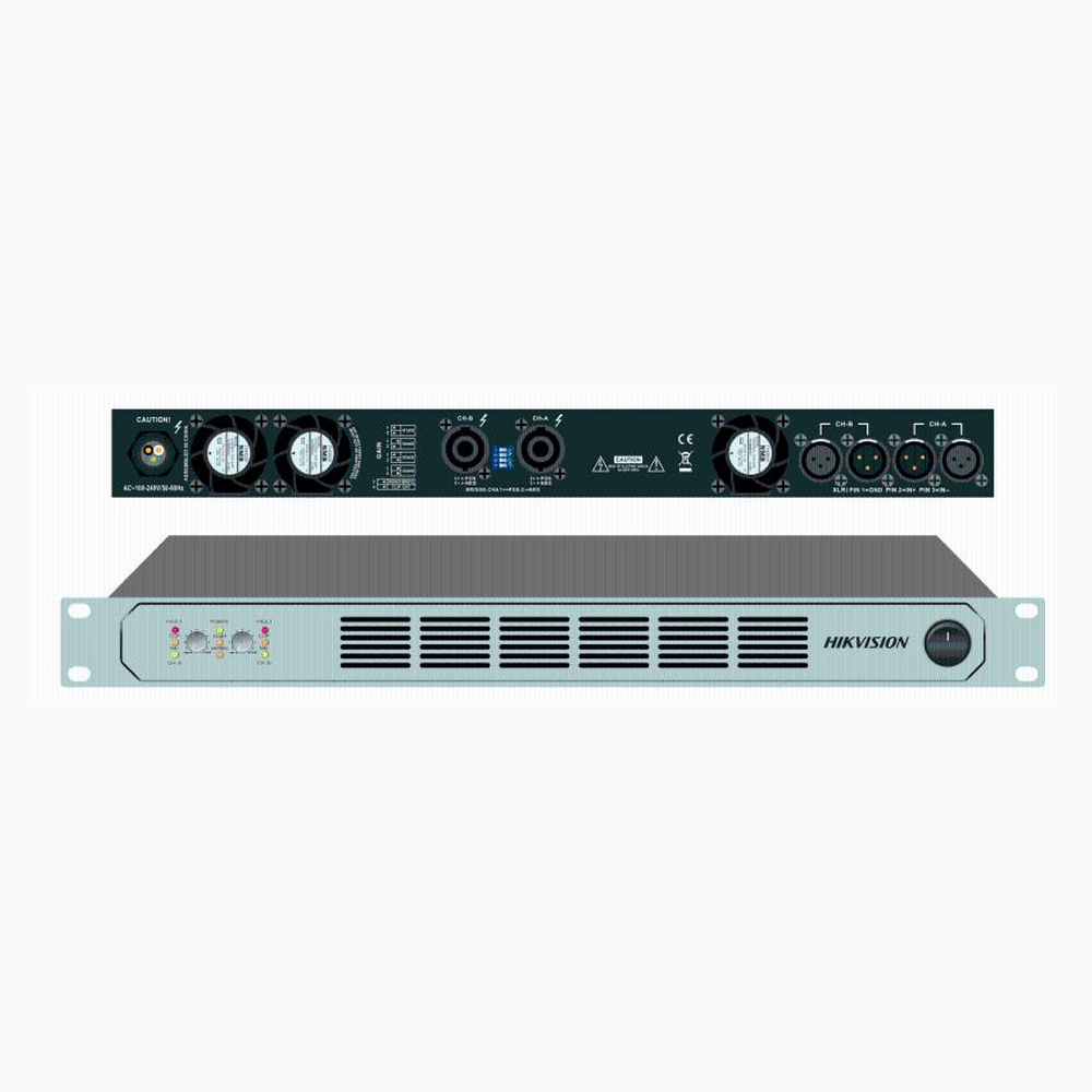 امبلي فاير Hikvision احترافي 500W بقناتين | DS-QAPAR50-2 - متجر نصر