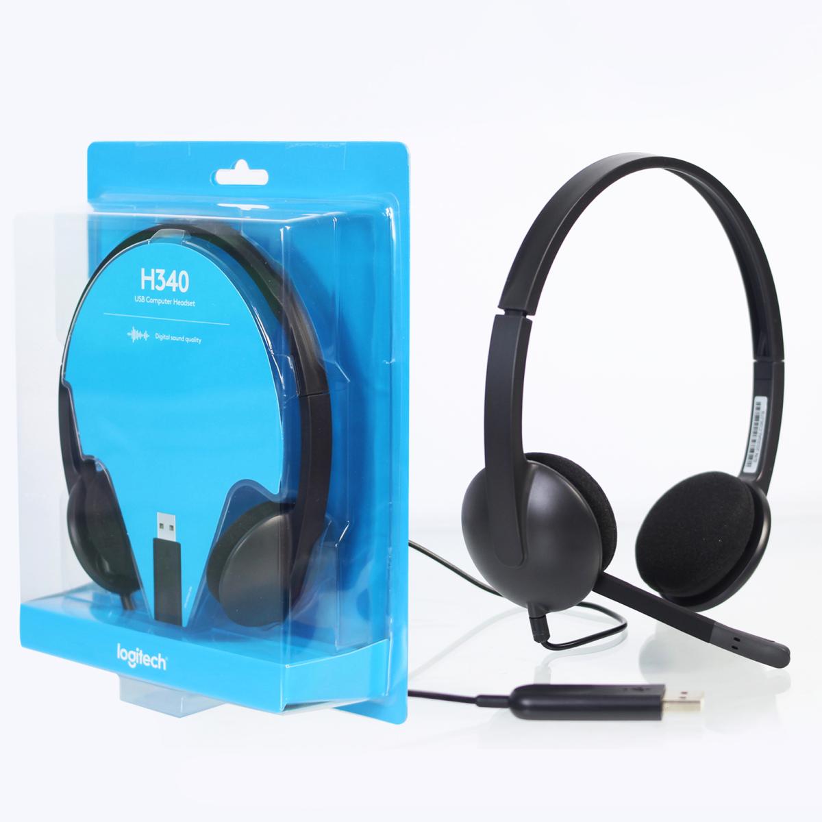 Logitech H340 USB Headset متجر نصر