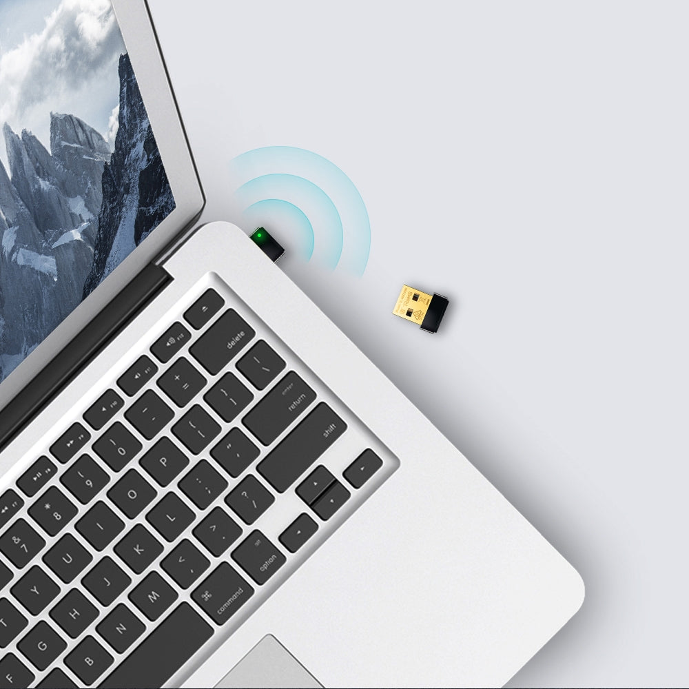 TP-Link® N150 Wi-Fi 4 Wireless Nano USB Adapter | TL-WN725N - متجر نصر