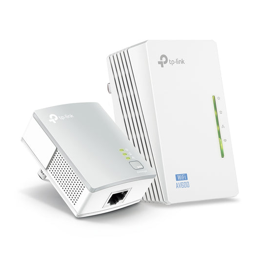 TP-Link 300Mbps Wireless AV600 Powerline Extender Starter Kit / TL-WPA4220 kit متجر نصر