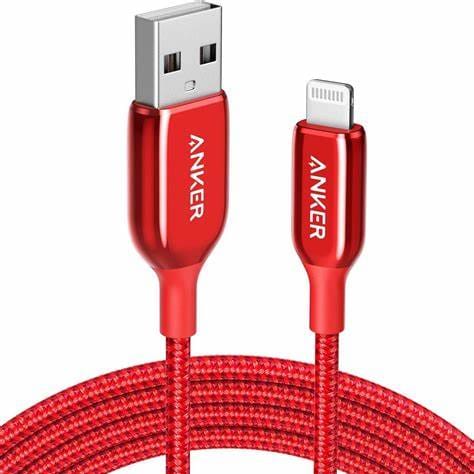 آنكر كيبل شحن ايفون طول 90 سم | Anker PowerLine+ III Lightning to USB A Cable 90cm - متجر نصر