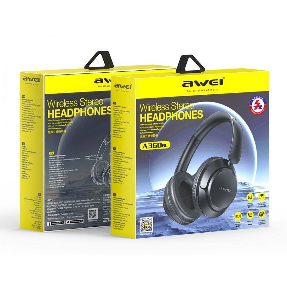 Awei A360BL Wireless Headset - متجر نصر
