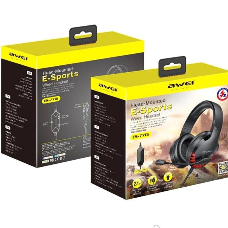 سماعات الألعاب السلكية Awei ES-770I - متجر نصر