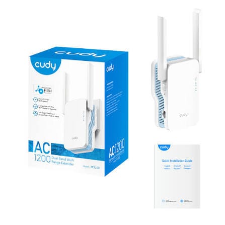 Cudy RE1200 AC1200 Dual-Band Wi-Fi 5 Mesh Range Extender - متجر نصر