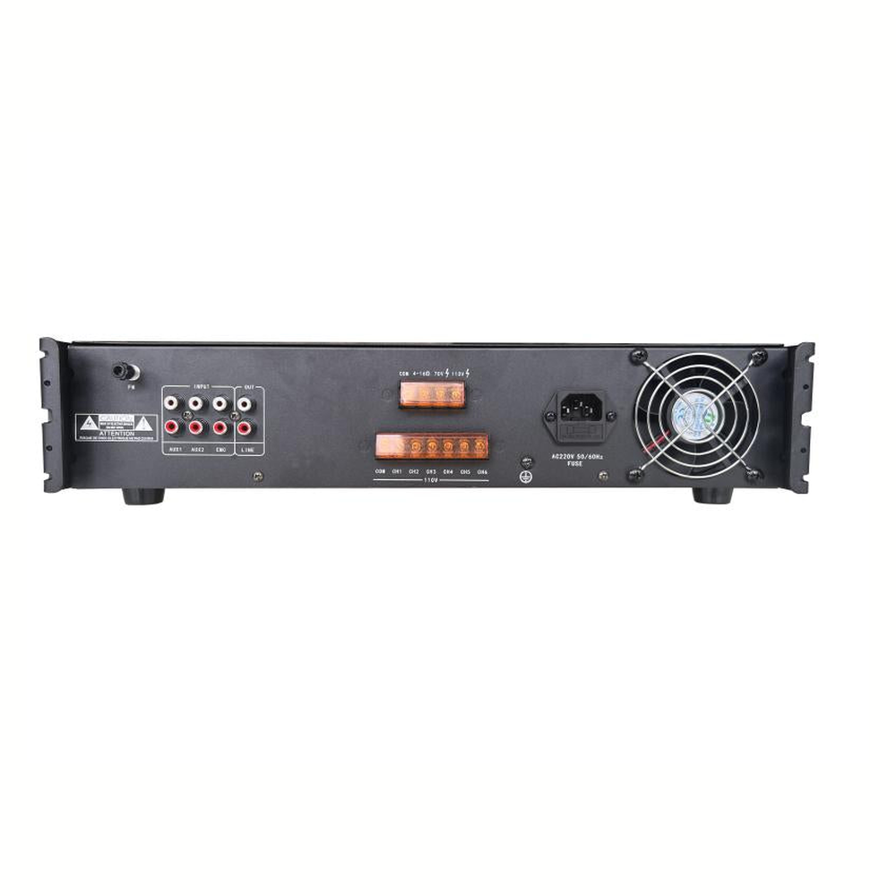 امبلي فاير Hikvision تناظري 240W بـ 6 مناطق (6-Zone) | DS-QAE0A240G1-VB6 - متجر نصر