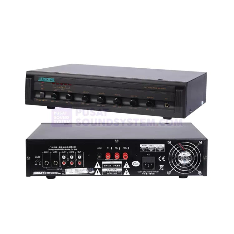 DSPPA 60W Classical Series Mixer Amplifier | MP200PIII - متجر نصر