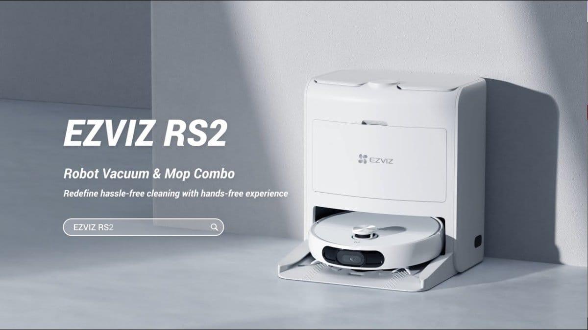EZVIZ RS2 Robot Vacuum & Mop Combo -H - متجر نصر