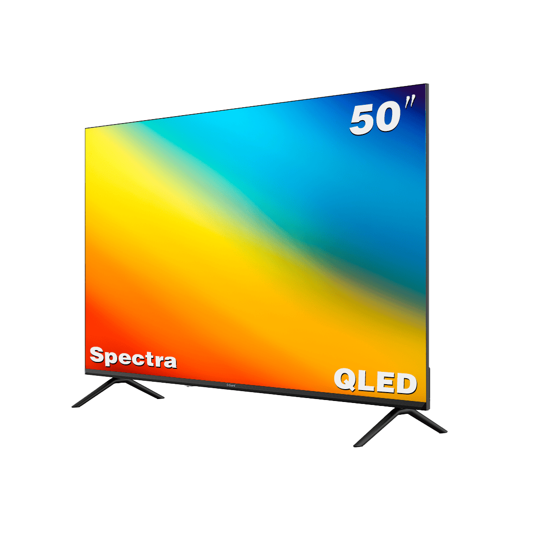 شاشة G-Guard 50" CQG Spectra QLED 4K ذكية – Google TV - متجر نصر