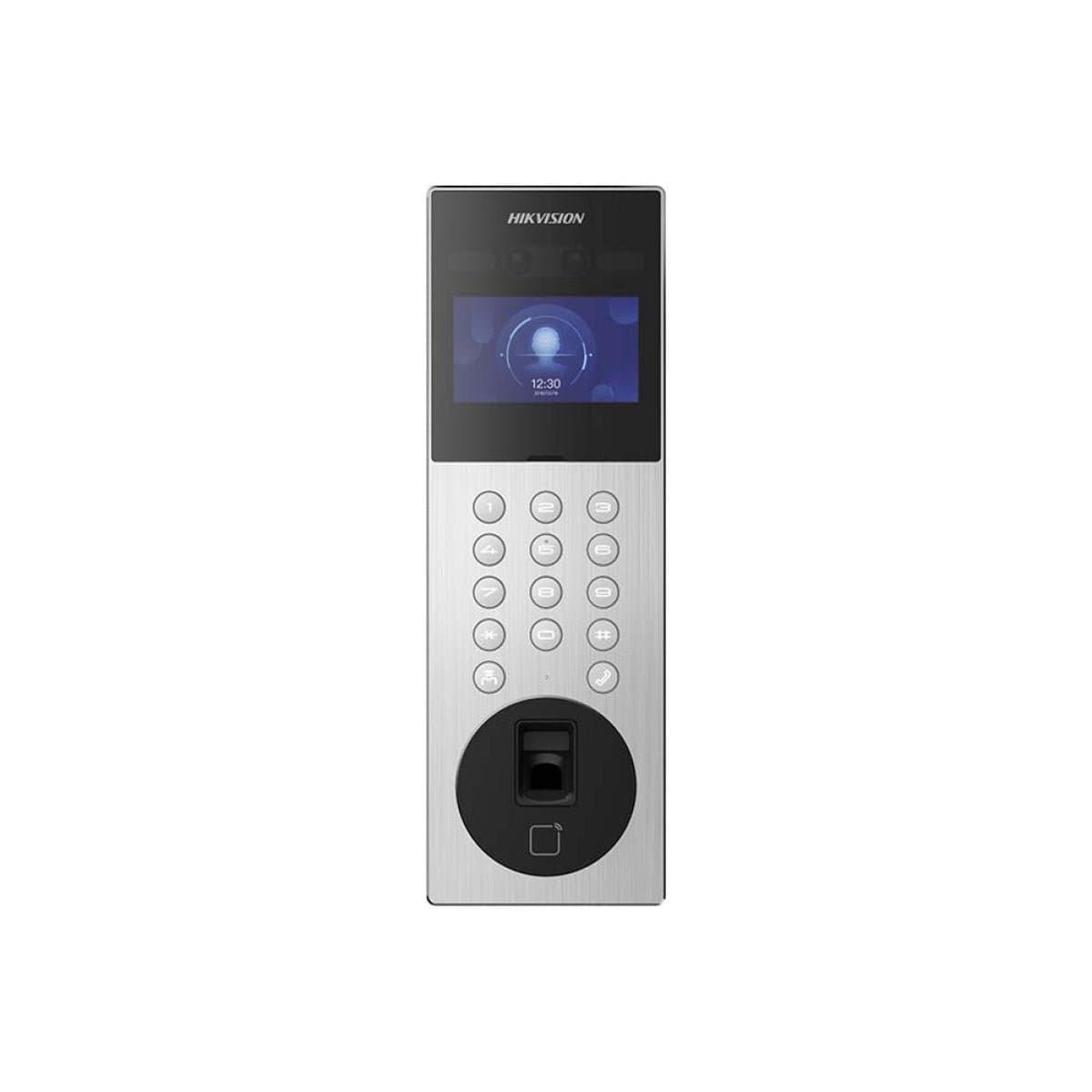 وحدة انتركم خارجي تعمل بالتعرف على الوجهة والبصمة | تدعم عدة شقق | HIKVISION DS-KD9203-MFE6 - متجر نصر