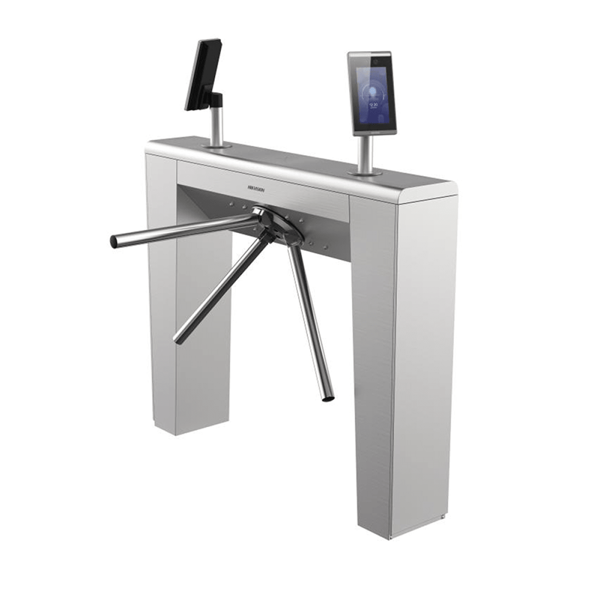 HIKVISION | DS-K3G225X-R/MPa- Dm55 | Value Tripod Turnstile Bidirectional (Entering/Exiting) | LED indicates Stainless steel pipe Indoor and outdoor | Support Face Terminal installation holes (Sold Separately) - متجر نصر