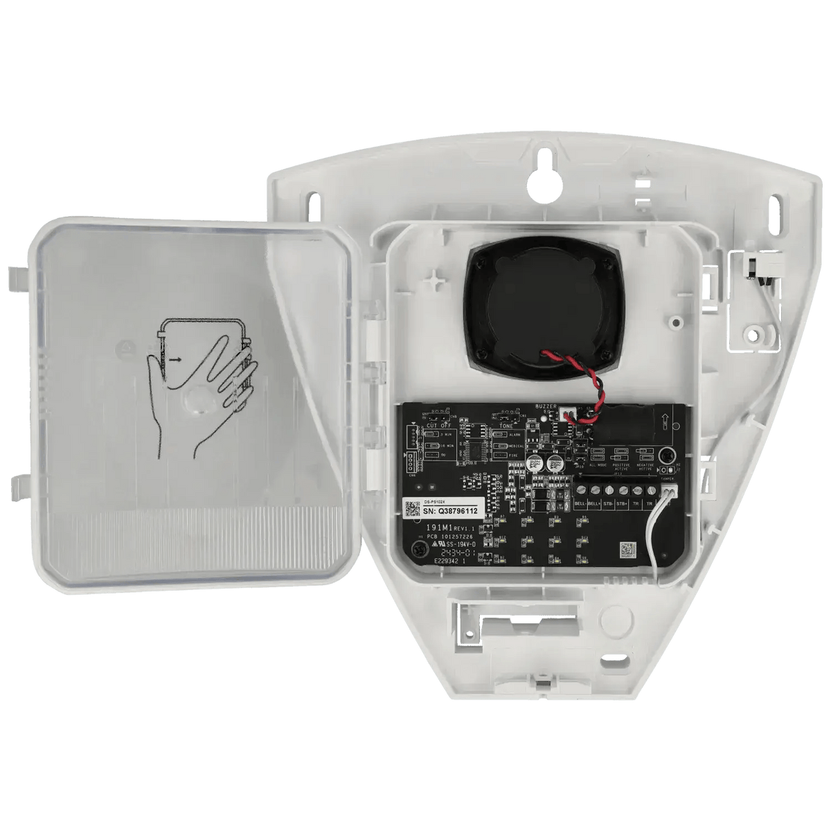 Hikvision-C Wired External Sounder with Blue Strobe | DS-PS102X/BLUE - متجر نصر