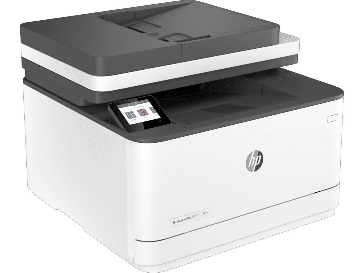 HP LaserJet Pro MFP 3103fdw Wireless Mono Laser Printer | AK - متجر نصر