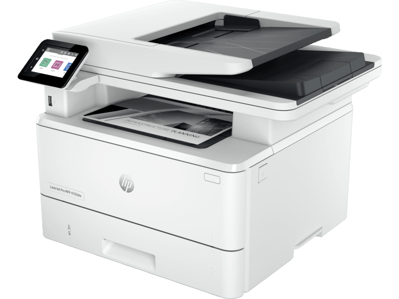 طابعة ليزر أحادية لاسلكية HP LaserJet Pro MFP 4103dw | AK - متجر نصر