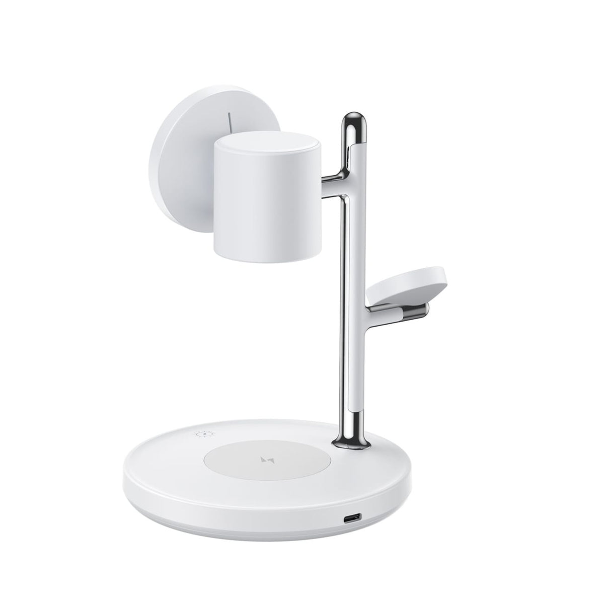 JOYROOM-C Qi2 15W 4-in-1 Wireless Charging Station for iPhone, Apple Watch & AirPods with Night Light White | JR-W23 - متجر نصر