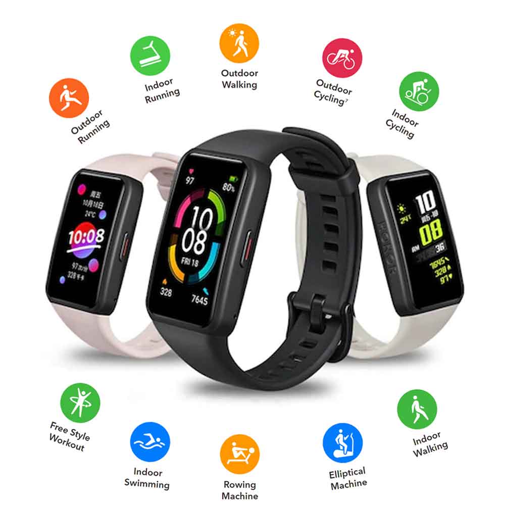 Honor Band 6 Smart Watch -C - متجر نصر