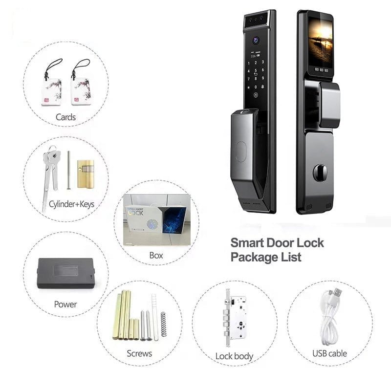 Smart Door Lock Face Recognition | SE6x - متجر نصر