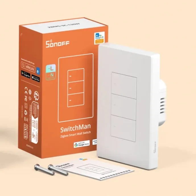 مفتاح الحائط الذكي SONOFF ZBM5 Zigbee (US) - متجر نصر