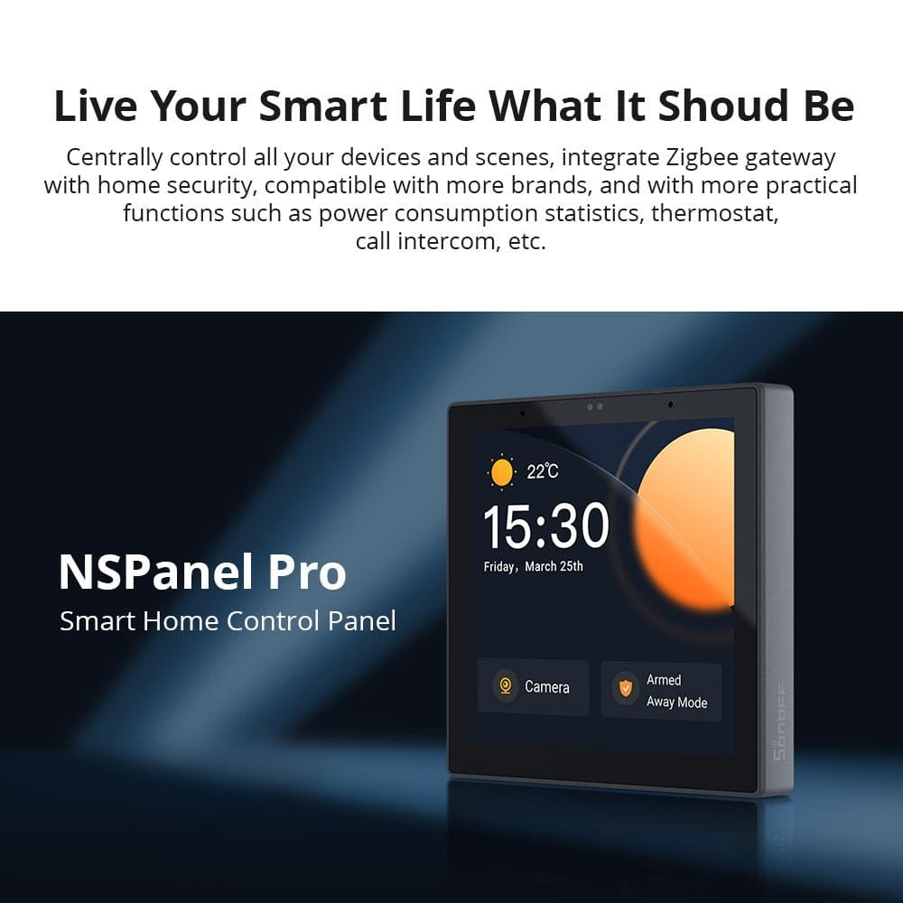 لوحة تحكم المنزل الذكي NSPane Pro | سونوف - متجر نصر