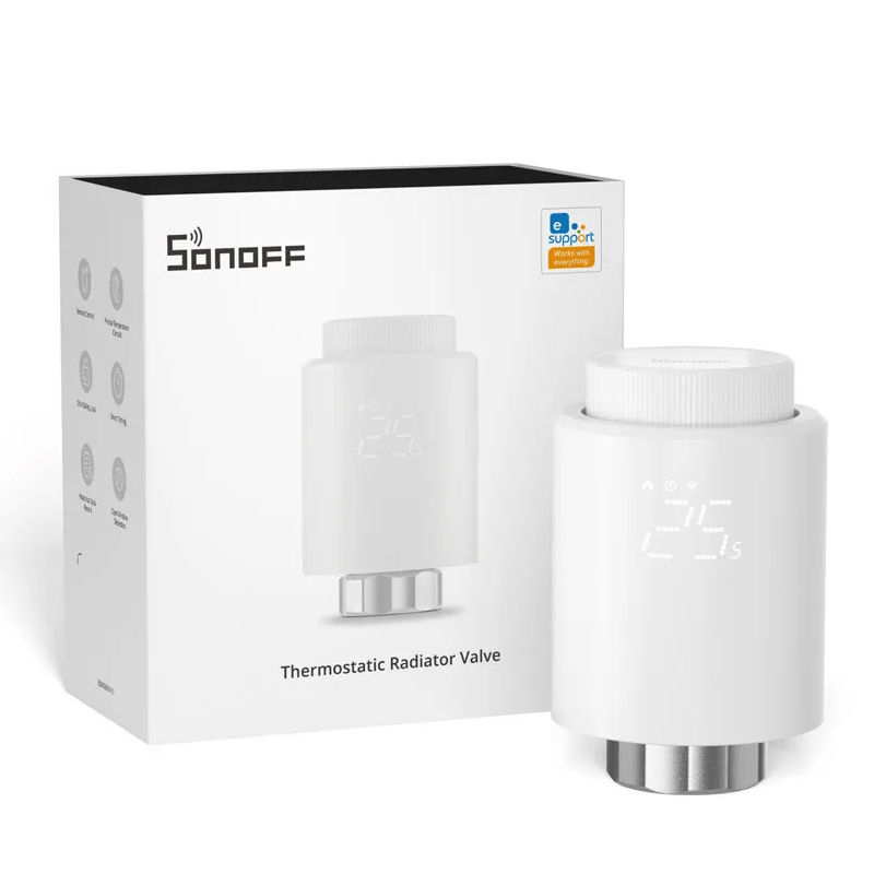 صمام ترموستاتي ذكي متوافق مع Sonoff TRVZB Zigbee 3.0 - متجر نصر