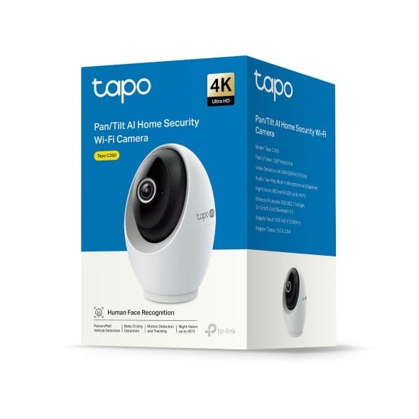 كاميرا بدقة 8 ميجا بكسل وايفاي متحركة داخلي | Tapo.C260 - متجر نصر