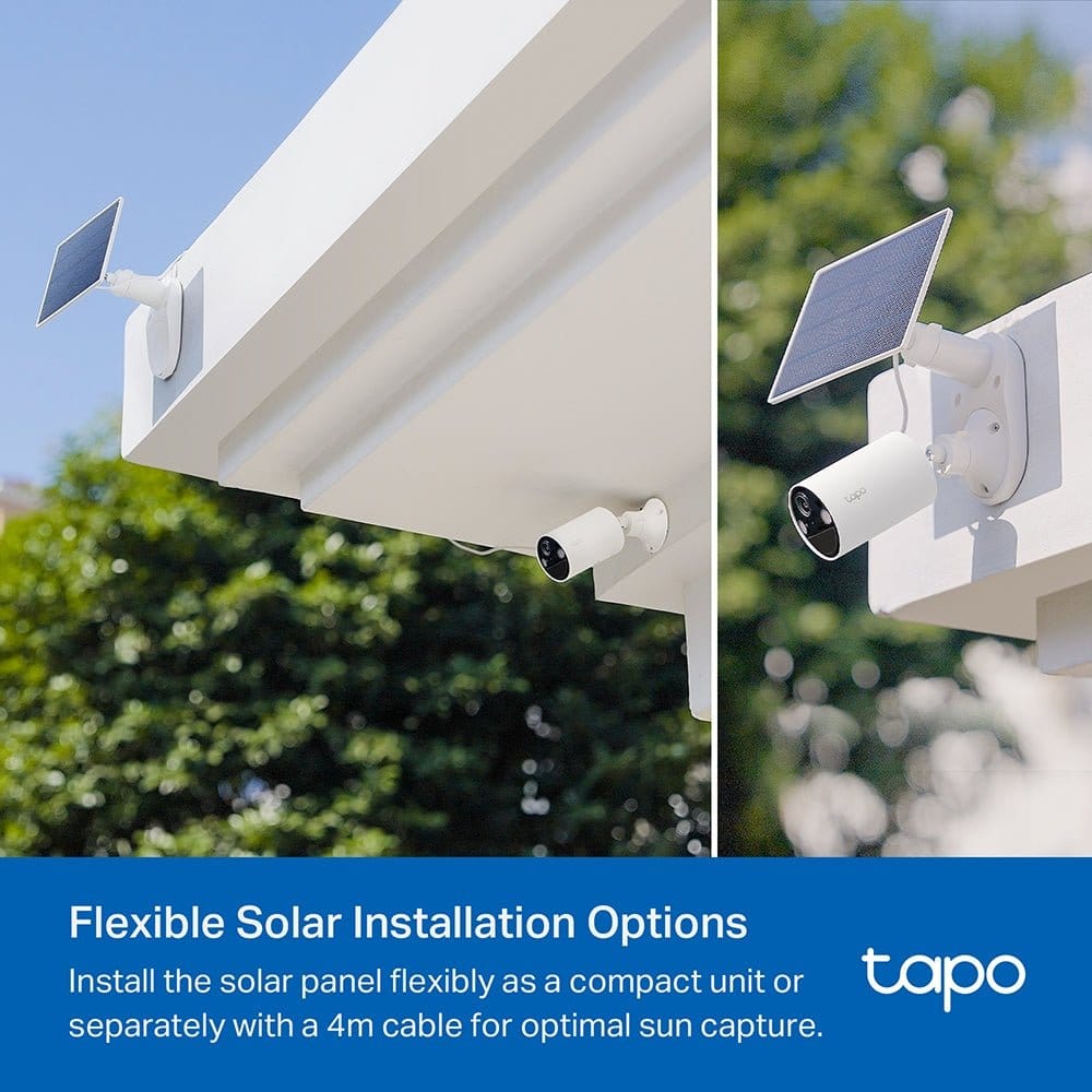 Tapo 3mp Smart Solar-Powered Security Camera | TC82 Kit - متجر نصر