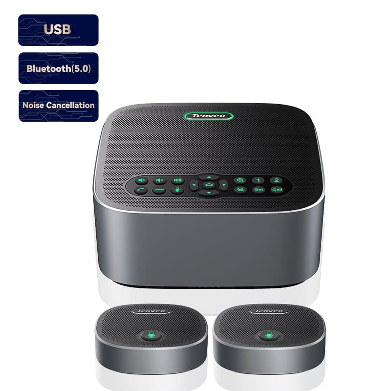 Tenveo VA612-EX Video 4K 12x Optical Zoom PTZ Camera with Bluetooth Speakerphone Office Equipment Conference System - متجر نصر