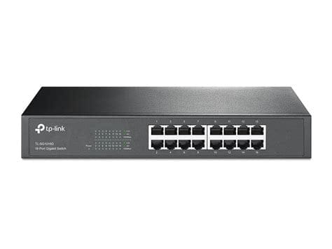 مفتاح جيجابت TP-Link 16 منفذًا للتركيب على الرف / TL-SG1016 - متجر نصر