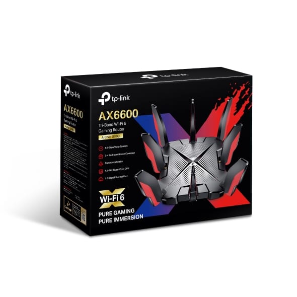 TP-Link GX90 | AX6600 Wi-Fi 6 Tri-Band Gaming Router | Archer GX90 - متجر نصر