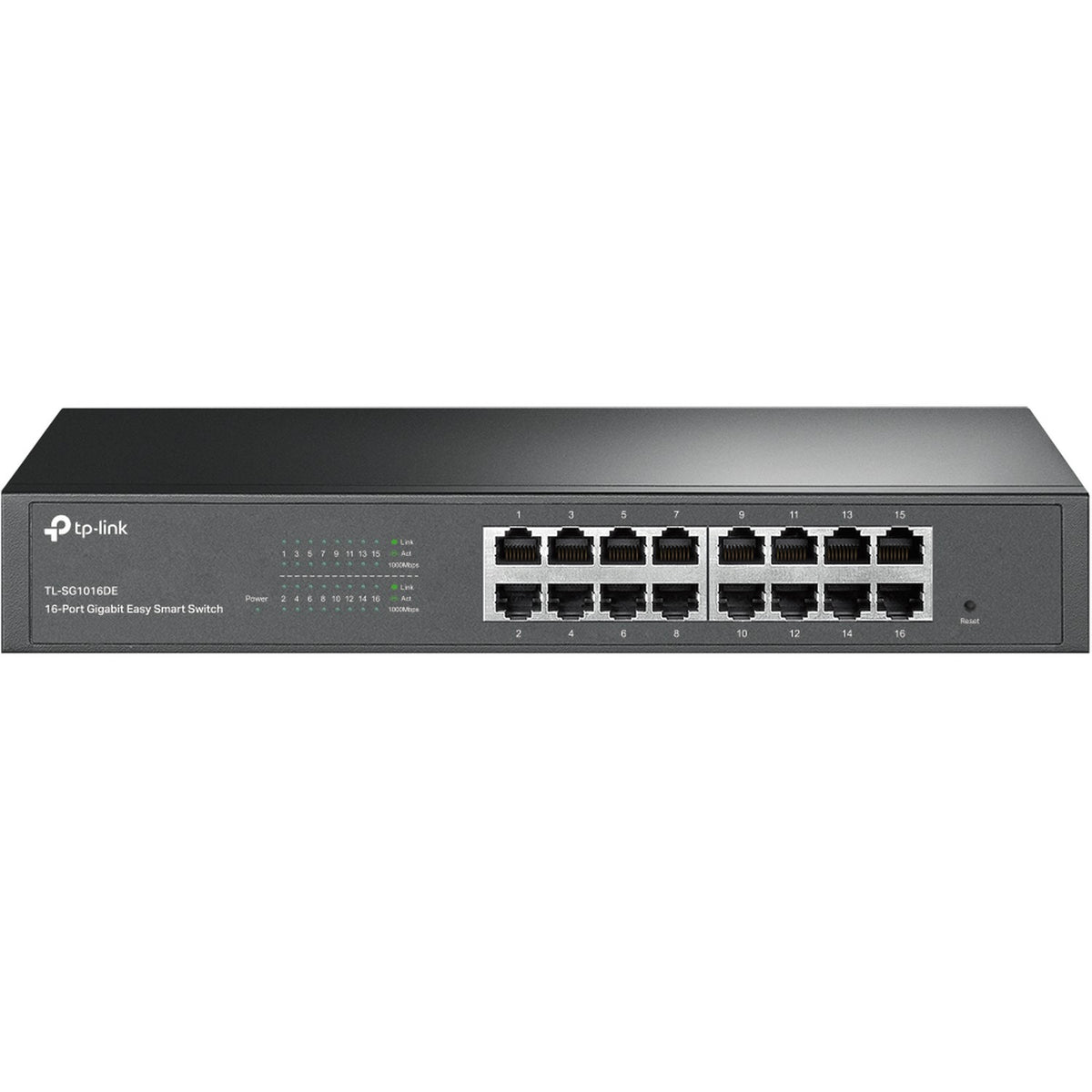 TP-Link 16-Port Gigabit Easy Smart Rackmount Switch | TL-SG1016DE - متجر نصر
