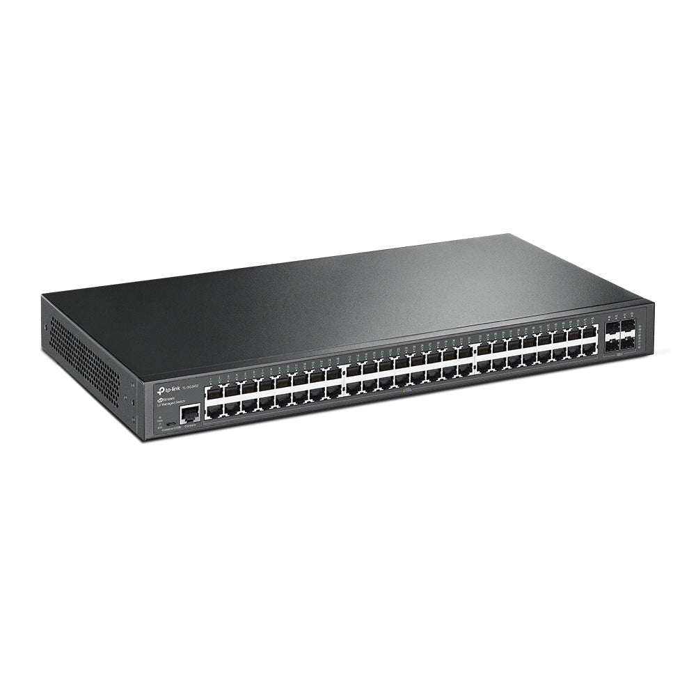 TP-Link® JetStream 48-Port Gigabit L2 Managed Switch with 4 SFP Slots | TL-SG3452 - متجر نصر