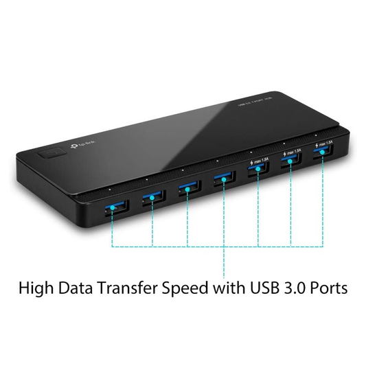 TP-Link UH700-USB 3.0 7-Port Hub متجر نصر
