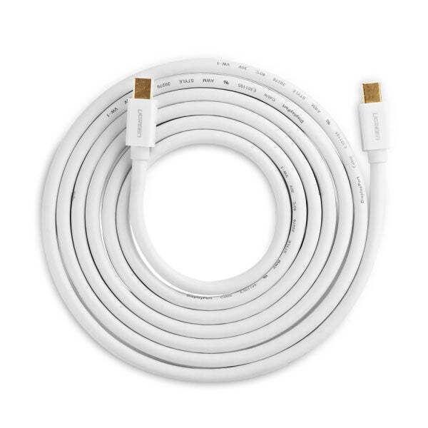 UGREEN Mini DisplayPort Male to Mini DisplayPort Male Cable 2M White - 10429 متجر نصر