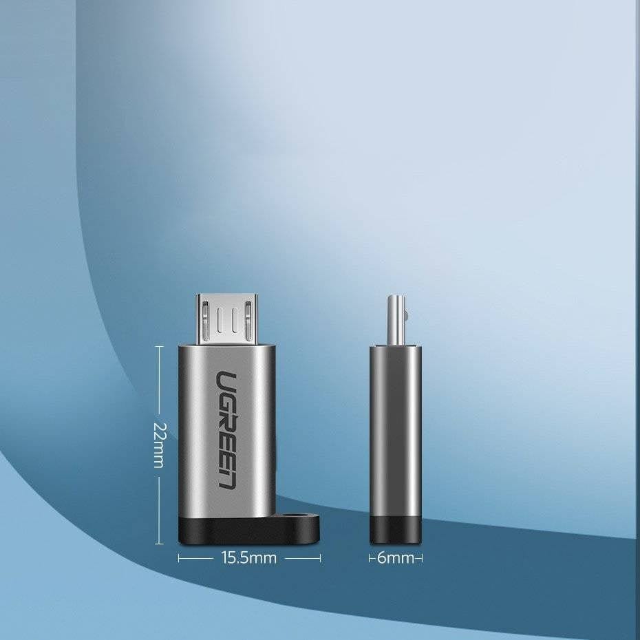 UGREEN Adapter USB Type C to Micro USB Adapter /50590 - متجر نصر
