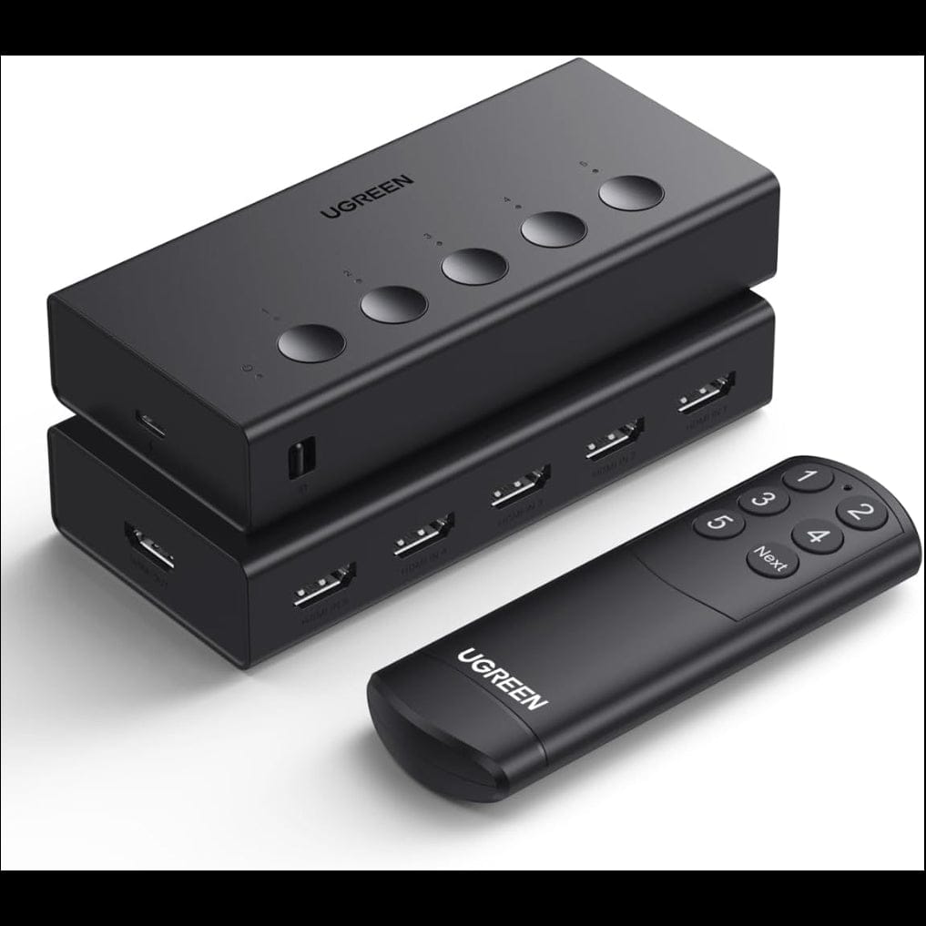 UGREEN HDMI Switch 5 in 1 Out / 90512 - متجر نصر