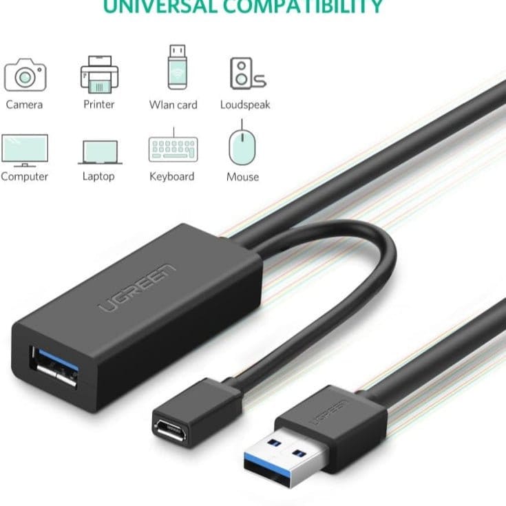 كابل تمديد USB 3.0 من يوجرين /US175 - متجر نصر