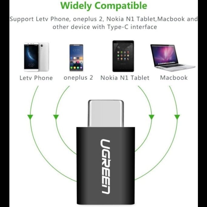 UGREEN USB Type-C to Micro USB Adapter / 30391 - متجر نصر