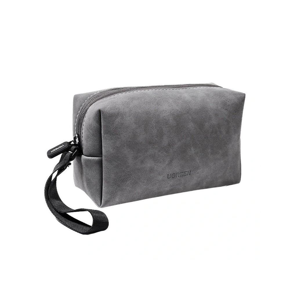UGREEN-C Electronics Accessories Storage Bag with Wrist Lanyard Gray | LP285 - Acc - متجر نصر