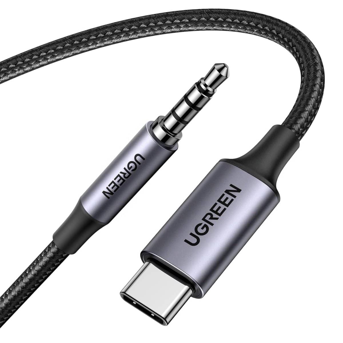 UGREEN Aux to USB C 3.5mm Audio Jack Cable /35056 - متجر نصر