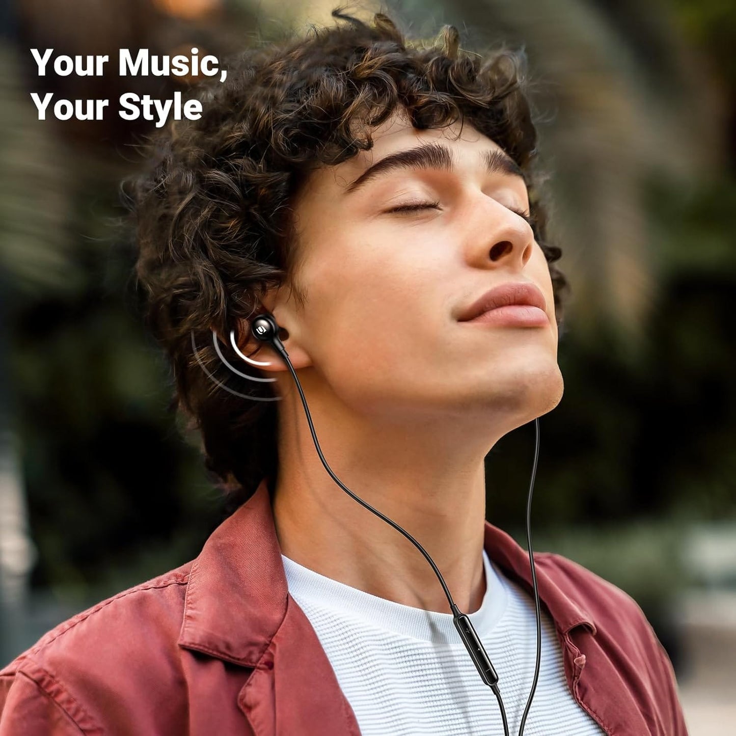 UGREEN HiTune Earphones, In-Ear Wired Headphone with Stereo Audio Microphone | 30638 - متجر نصر