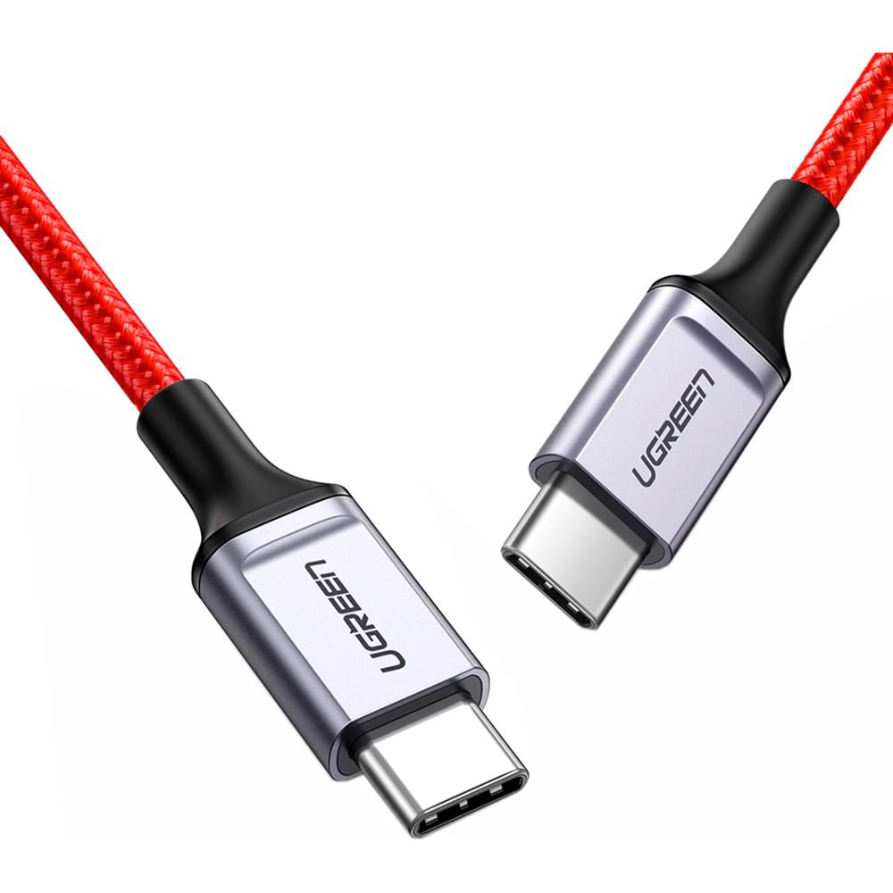 كابل بيانات Ugreen USB-C 2.0 ذكر إلى USB-C 2.0 ذكر 3 أمبير 1 متر | 60186 - متجر نصر