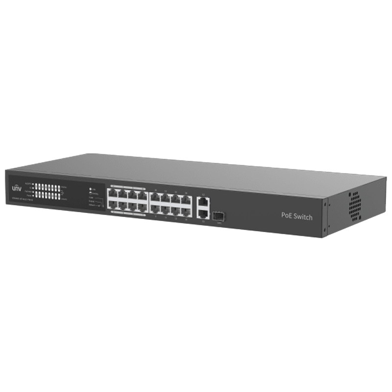 POE سويتش بيانات و طاقة 16 منفذ | UniView.NSW2020-16T1GT1GC-POE-IN - متجر نصر