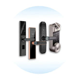 Smart Door Lock With Handle - متجر نصر