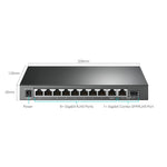 TP-Link 10-Port Gigabit Easy Smart PoE Switch with 8-Port PoE+, 123W | TL-SG1210MPE - image 3